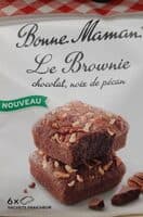 Le brownie chocolat, noix de pécan