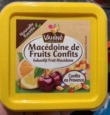 Macédoine de fruits confits