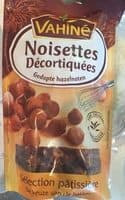 Noisettes décortiquées