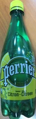 Eau minérale au citron