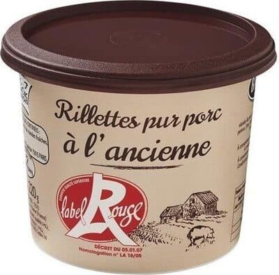 Rillettes du Mans à l'ancienne label rouge