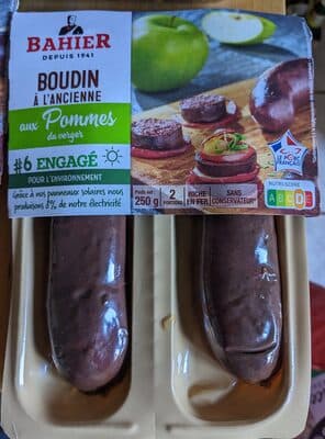 Boudin à l'ancienne aux pommes du verger