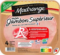 Mon Jambon Supérieur Label Rouge & responsable
