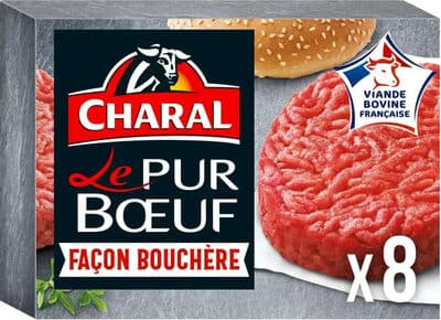 Steack hache façon bouchere charal