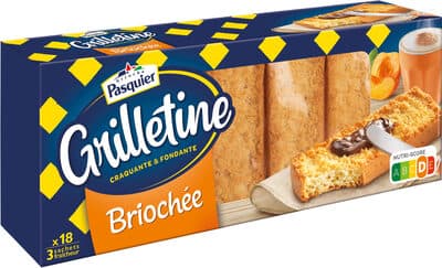 Grilletine Briochée x18