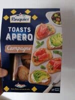 Toasts apero campagne