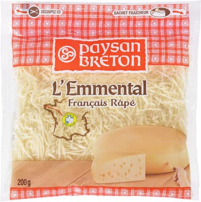 Paysan Breton - L'Emmental Français Râpé