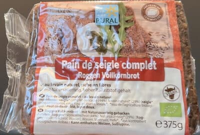Pain de seigle complet
