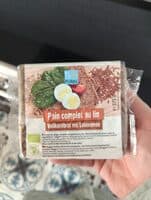 Pain complet aux graines de lin