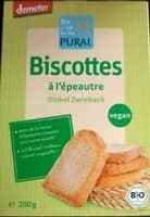 Biscottes à L'épeautre
