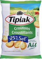 Croûtons à l’ail -25% de sel Tipiak
