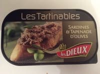 Les Tartinables (Sardines & Tapenade d'Olives)