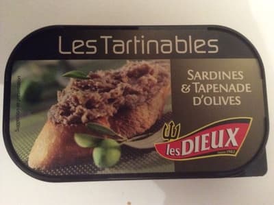 Les Tartinables (Sardines & Tapenade d'Olives)