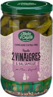 Cornichons aux 2 vinaigres