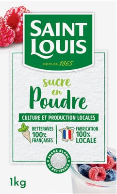 Etui Bec Verseur Sucre en Poudre Saint Louis Sucre 1kg