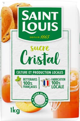 Sachet Sucre Cristal Saint Louis 1kg
