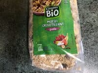 Muesli croustillant bio fruits et de graines casino bio