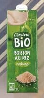 Boisson végétale à base de riz