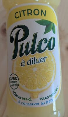 Pulco à diluer citron