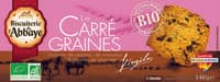Le Carré Graines graines de sésame, de tournesol et pépites de chocolat