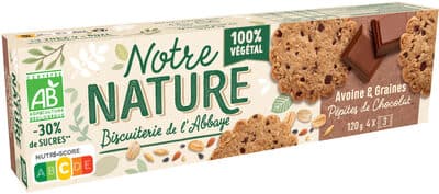 Notre Nature Avoine & Graines Pépites de chocolat