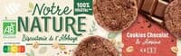 Notre Nature Cookies Chocolat et Avoine
