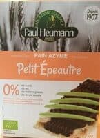 Pain Azyme petit epeautre