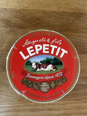 Camembert lepetit 250g 21%
