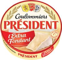 President coulommiers extra fondant 350g