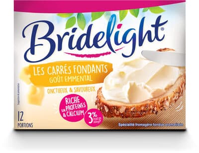 Bridelight 12 portions gout emmental 3%mg 200g