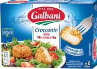 CROCCANTE ALLA MOZZARELLA GALBANI 150G X6 (6 paletsx25g)