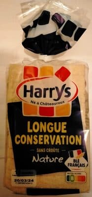 Pain 100% mie longue conservation
