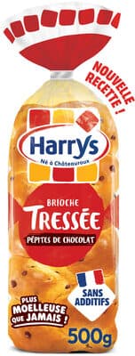 Brioche tressée pépites de chocolat