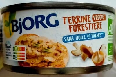 Terrine forestière veggie