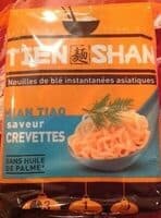 Mian Tiao saveur crevettes - 85 g - Thien Shan