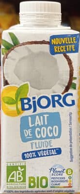 Lait de coco fluide