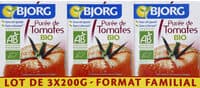 Purée de tomates bio