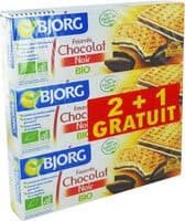 Fourres au chocolat noir bio