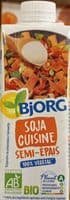 Soja cuisine semi-épais bio