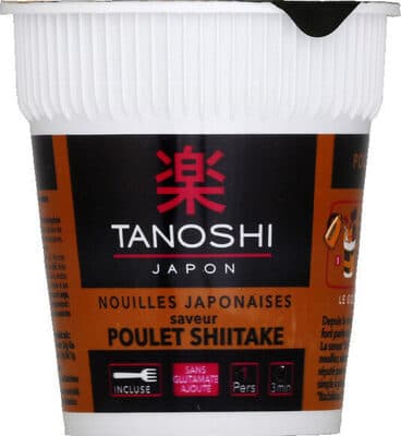 Nouilles poulet shiitake