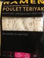 Ramen saveur poulet teriyaki