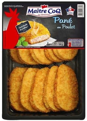 Pané au poulet x 10