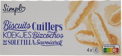 Biscuits cuillers