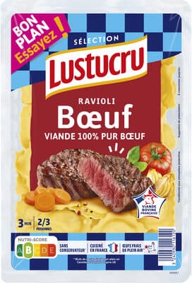 Lustucru ravioli pur boeuf