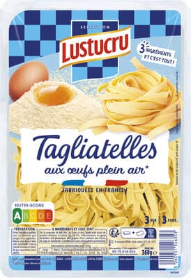 Tagliatelles aux œufs frais