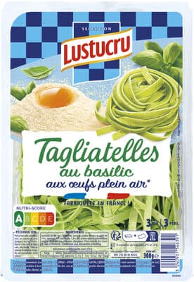 Tagliatelles basilic 300g selection