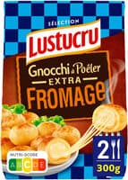 Gnocchi a poeler extra fromage lustucru 300g