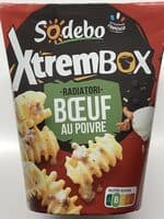 XtremBox - Radiatori Bœuf Sauce au poivre