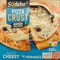 Pizza Crust Cheesy 4 fromages