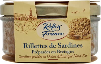 Rillettes de sardines préparées en Bretagne
